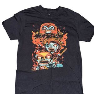 Funko Pop! Marvel Zombies T-Shirt Wolverine Magneto Gambit Men's M Black